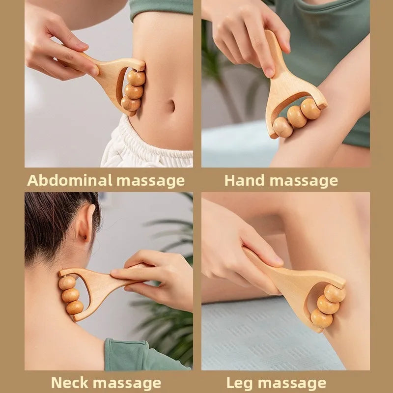 Wooden Facial Massage Tool