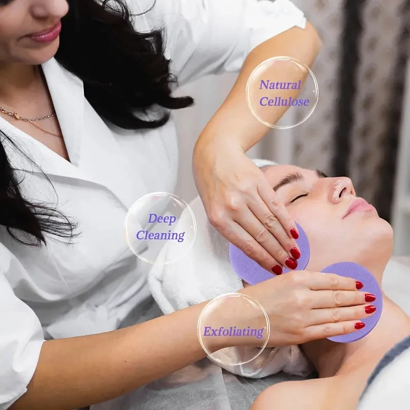 Compression Face Wash Puff