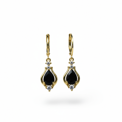 Cubic Zirconia Earrings - 1 Pair