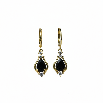 Cubic Zirconia Earrings - 1 Pair