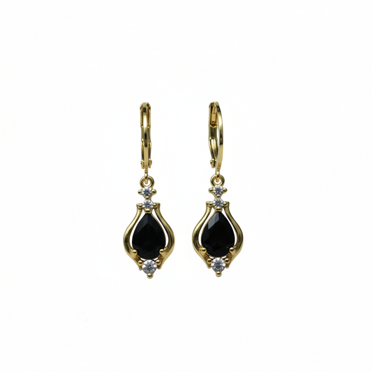 Cubic Zirconia Earrings - 1 Pair