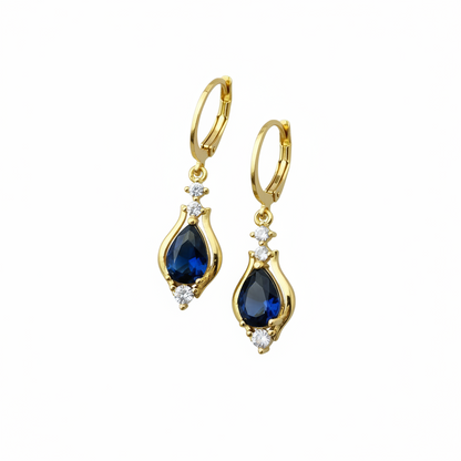 Cubic Zirconia Earrings - 1 Pair