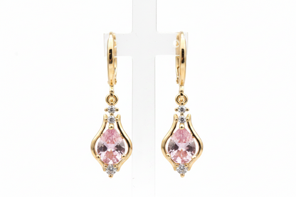Cubic Zirconia Earrings - 1 Pair
