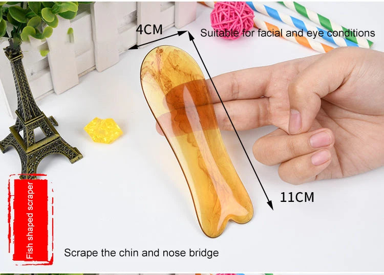 Natural Beeswax Gua Sha Massage Set - 7 Piece