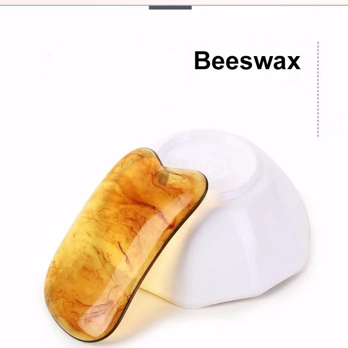 Beeswax product with a white container on a white background, labeled 'Beeswax'.