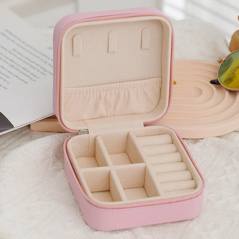 Leather Jewelry Storage Organizer
