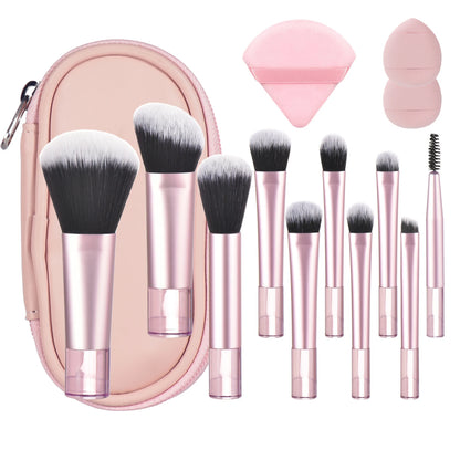 Portable Makeup Brush Set