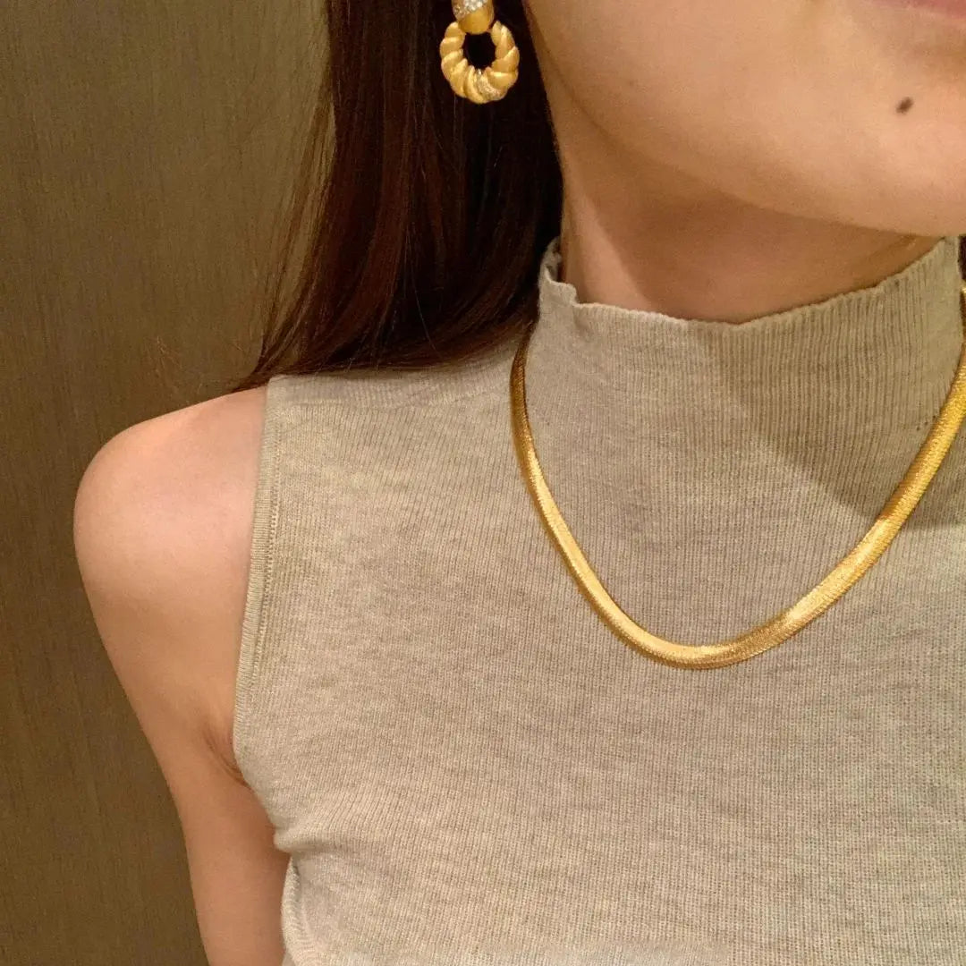Geometric Chain Necklace