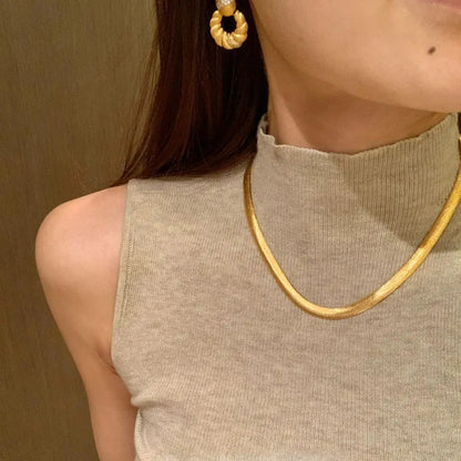 Geometric Chain Necklace