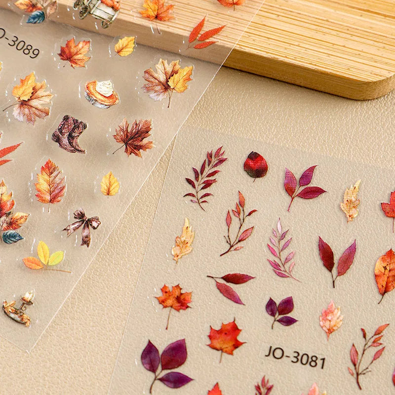 Autumn & Thanksgiving Theme Nail Art Decals
