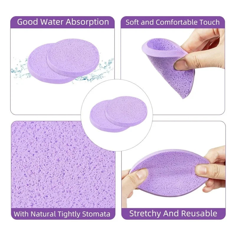 Compression Face Wash Puff