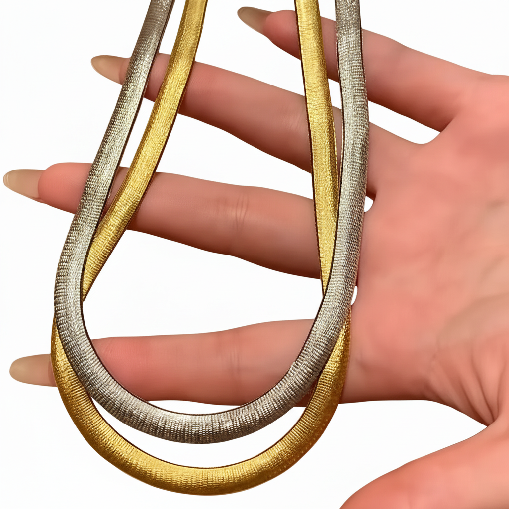 Geometric Chain Necklace