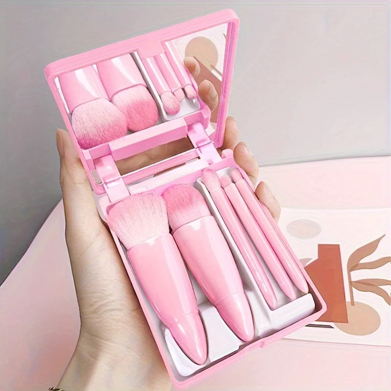 Travel Makeup Brush Set – 5 Piece
