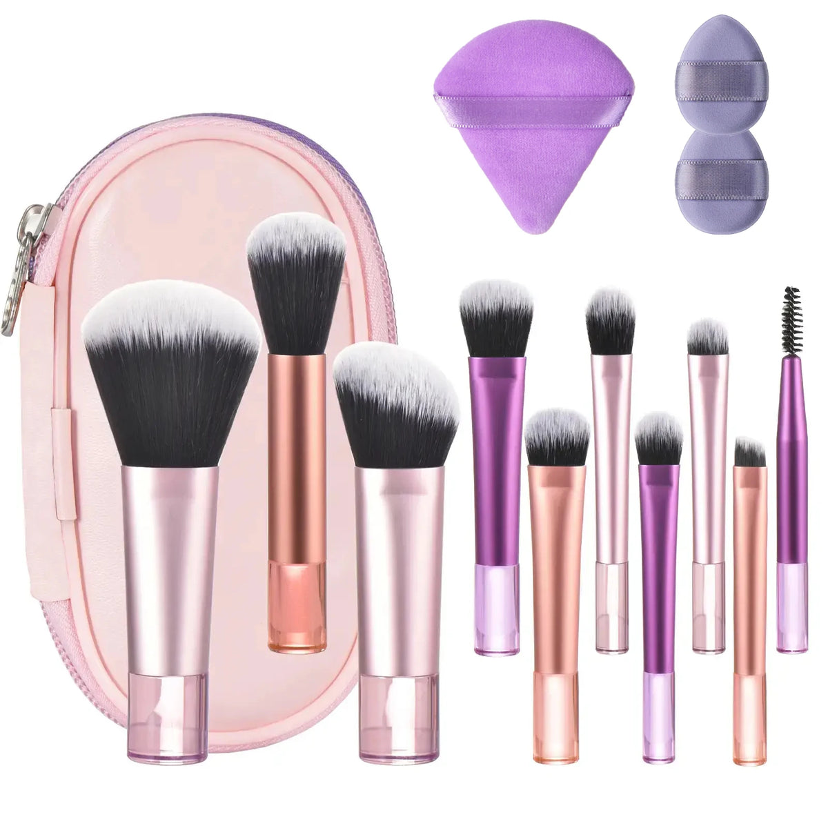Portable Makeup Brush Set