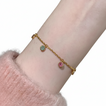 Sterling Silver Water Drop Zircon Jewelry| Necklace, Bracelet & Ring