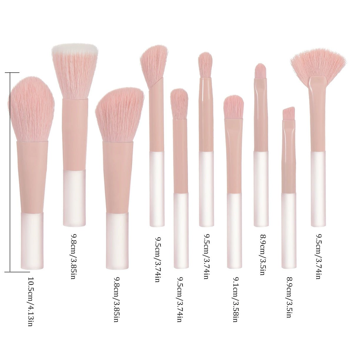 Portable Makeup Brush Set
