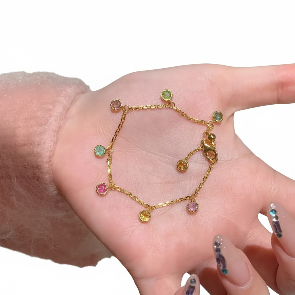 Sterling Silver Water Drop Zircon Jewelry| Necklace, Bracelet & Ring