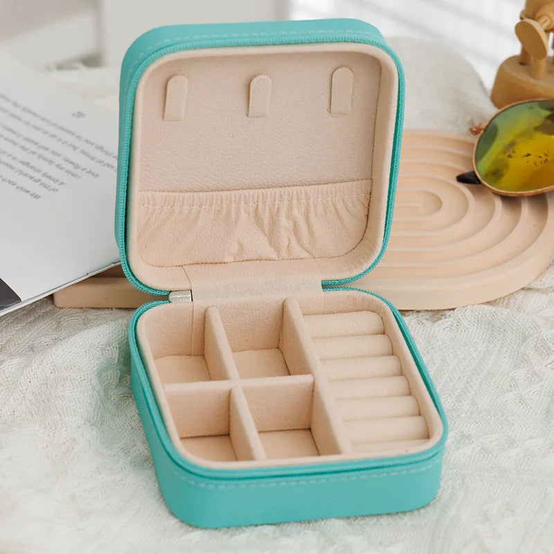 Leather Jewelry Storage Organizer