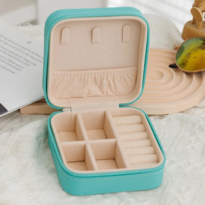 Leather Jewelry Storage Organizer