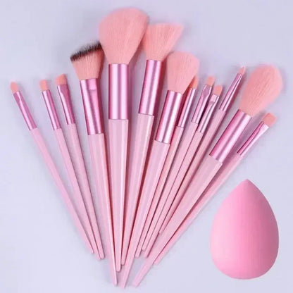 Soft Fluffy Multi-Piece Makeup Brush Set