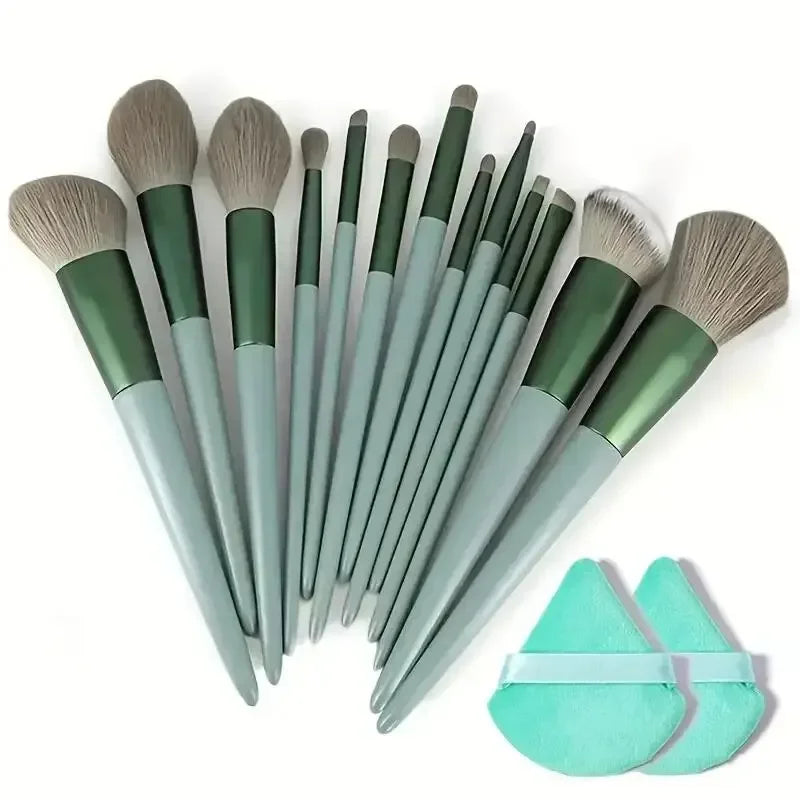 Soft Fluffy Multi-Piece Makeup Brush Set