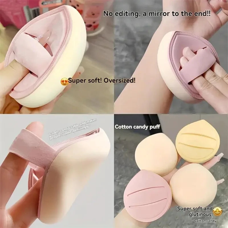 8cm Water Drop Makeup Puff – Non-Latex Cosmetic Sponge