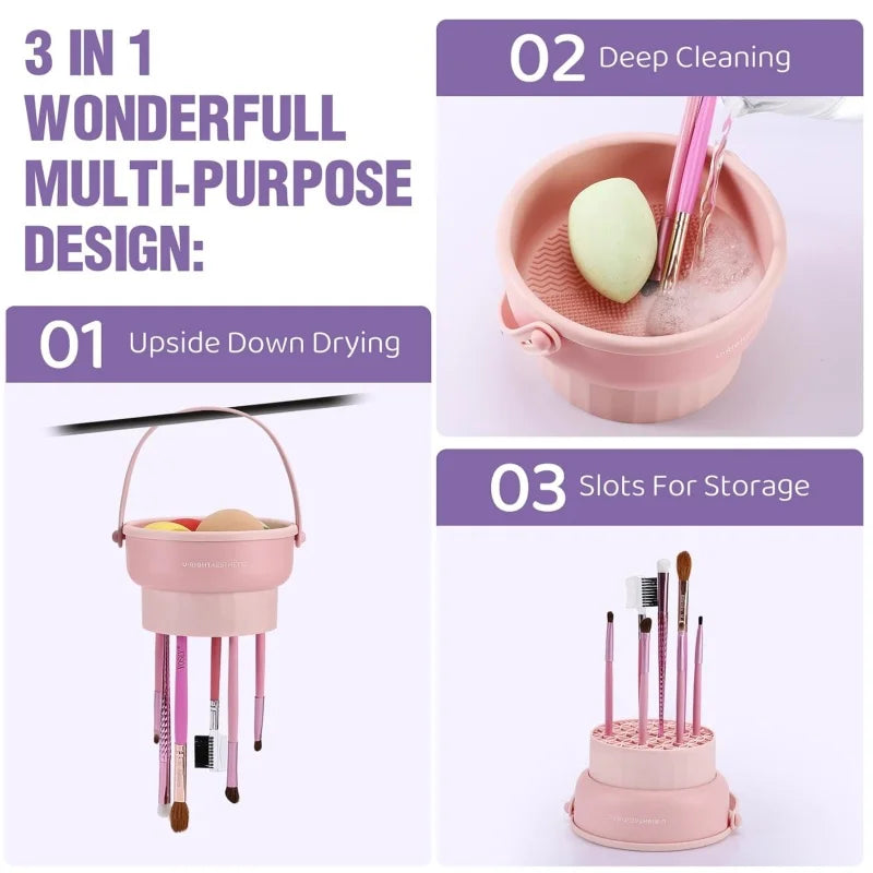 3 in 1 Silicone Washing Bowl
