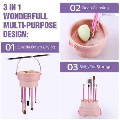 3 in 1 Silicone Washing Bowl