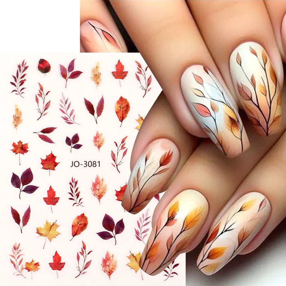 Autumn & Thanksgiving Theme Nail Art Decals