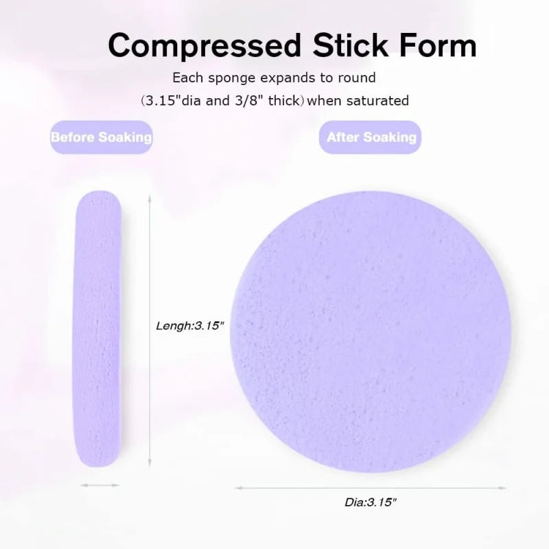 Compression Face Wash Puff
