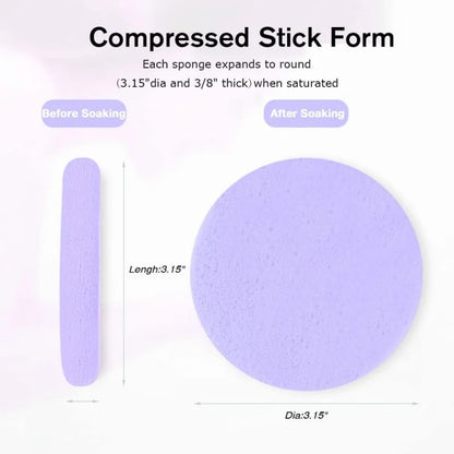 Compression Face Wash Puff