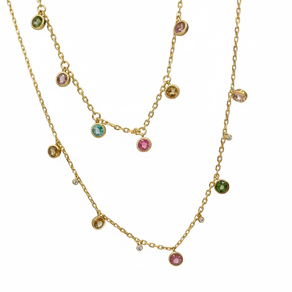 Sterling Silver Water Drop Zircon Jewelry| Necklace, Bracelet & Ring