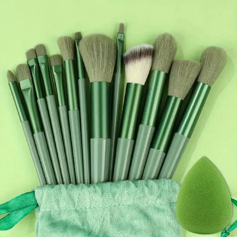 Soft Fluffy Multi-Piece Makeup Brush Set
