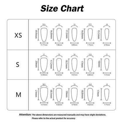 Christmas Theme - Red French Cat-Eye Press-On Nails — 10-Pieces