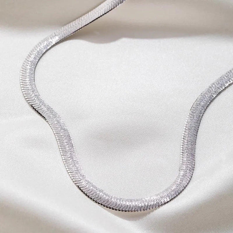 Geometric Chain Necklace