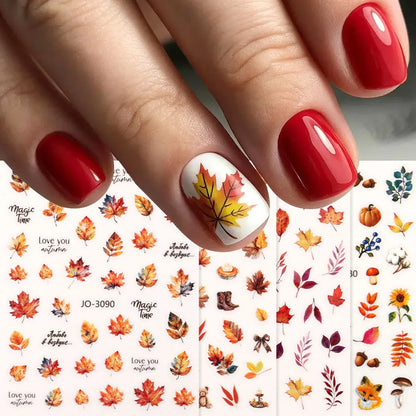 Autumn & Thanksgiving Theme Nail Art Decals