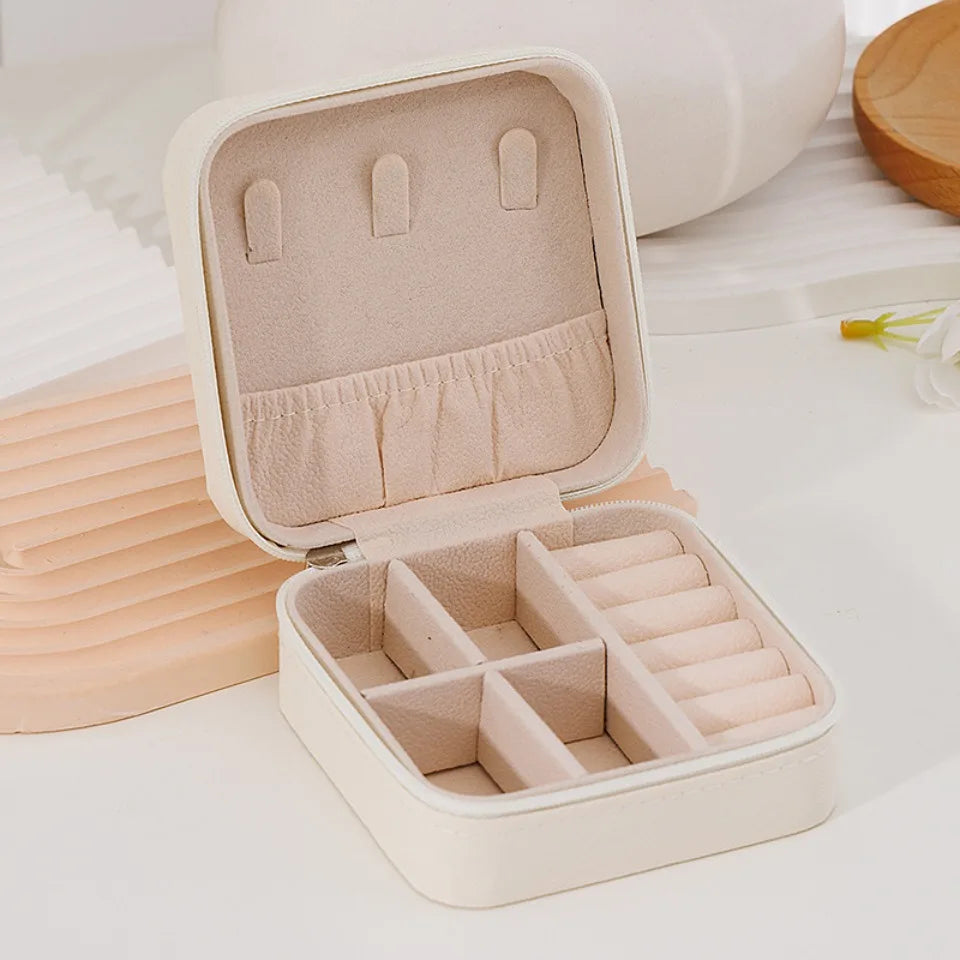 Leather Jewelry Storage Organizer