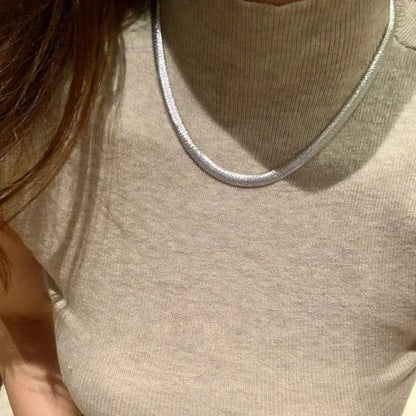 Geometric Chain Necklace