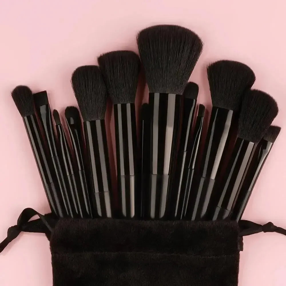 Soft Fluffy Multi-Piece Makeup Brush Set