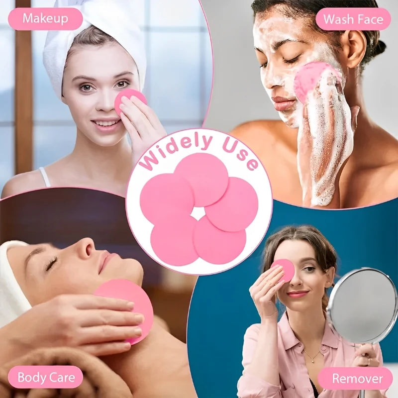Compression Face Wash Puff