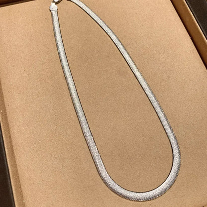Geometric Chain Necklace