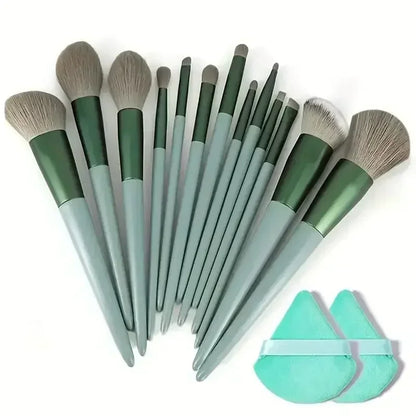 Soft Fluffy Multi-Piece Makeup Brush Set