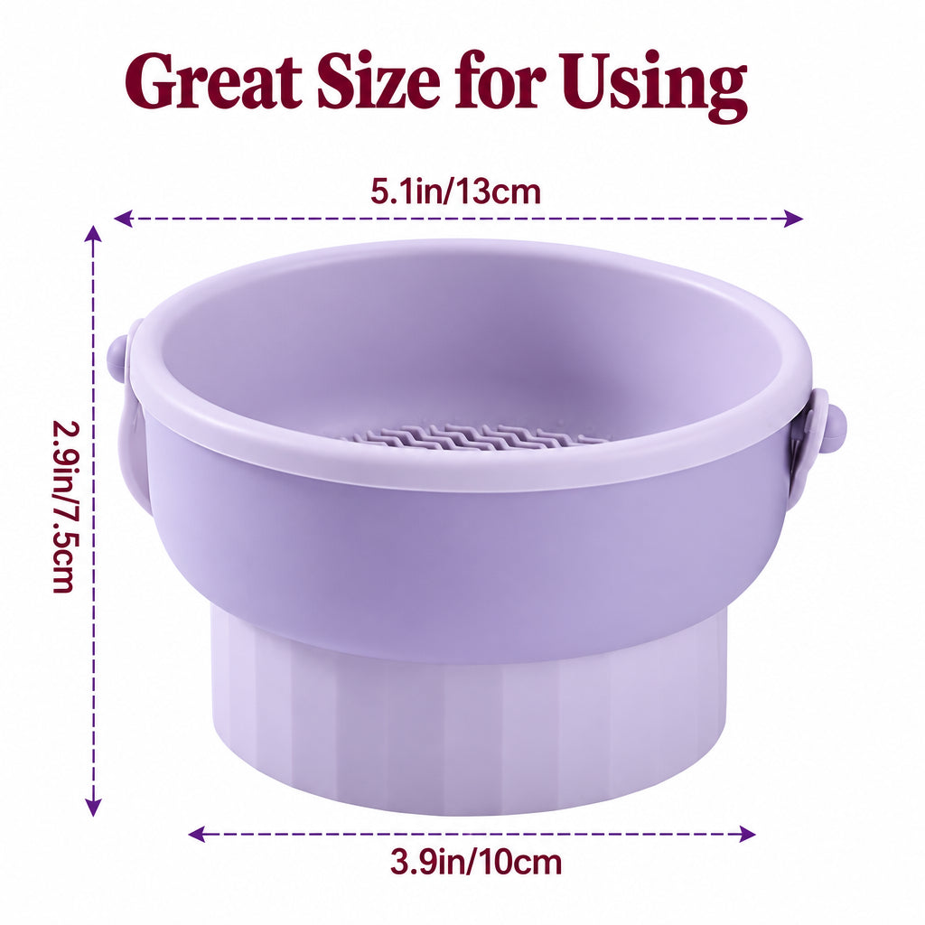 3 in 1 Silicone Washing Bowl