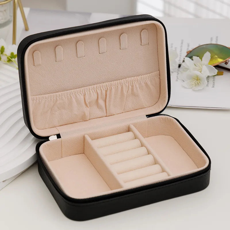 Leather Jewelry Storage Organizer