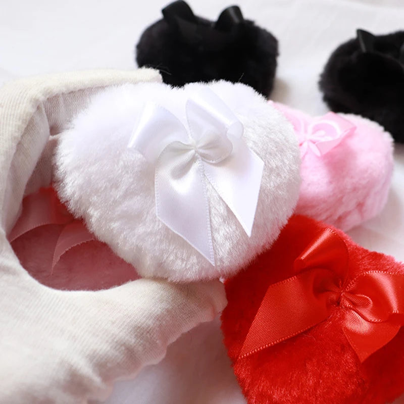 Large Fluffy Velour Powder Puff – Washable Wet & Dry Makeup Puff