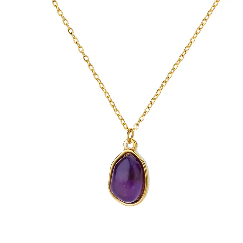 Fashion Stone Opal Necklace