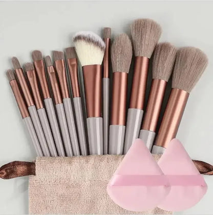 Soft Fluffy Multi-Piece Makeup Brush Set