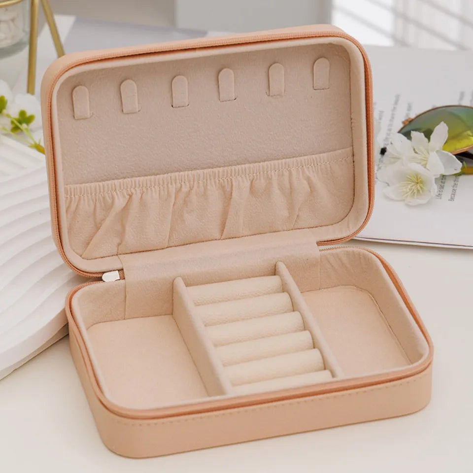Leather Jewelry Storage Organizer