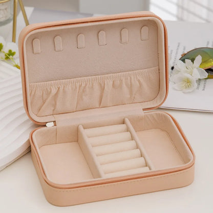 Leather Jewelry Storage Organizer