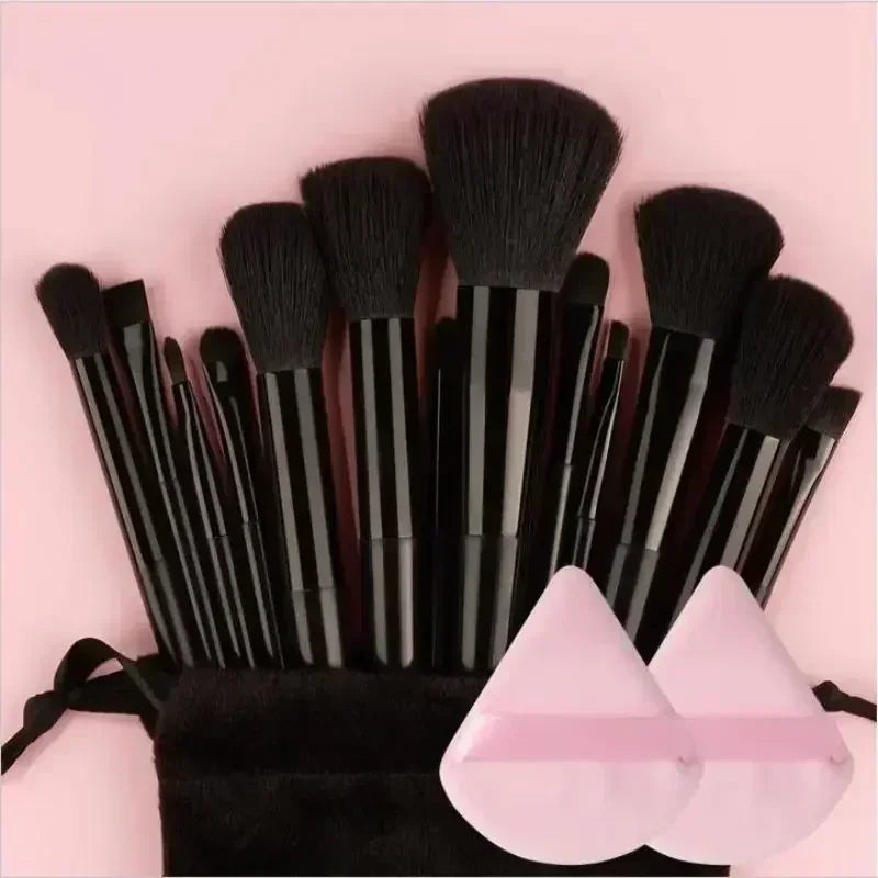 Soft Fluffy Multi-Piece Makeup Brush Set